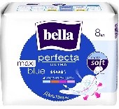 Прокладки супертонкие "Perfecta Ultra" Maxi Blue 8 шт /новый ШК
