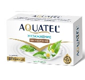 Aquatel 90гр тв.крем-мыло Зеленый чай Матча (в коробке)/24 СКИДКА 20%