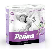 Туал.бум. Perina 3-х сл. Lavender (Лаванда) 4шт. СКИДКА 20%