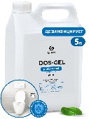 Гель д/ванной и туалета Dos-Gel дезинфицирующий 5,3кг/канистра/125240