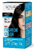 Краска д/волос FASHION COLOR 1.0 Чёрный 50/50/15мл