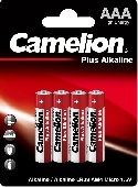 Э/п Camelion Plus Alkaline алкалиновый LR03-BP4  на блистере 4шт (мизин.)   С