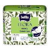 Прокладки "Bella Flora" Green tea с экстр. зеленого чая 10шт