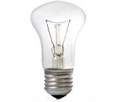 Лампа 40 Вт шир. цоколь гриб Е27 (ЛИСМА г.Саранск)/100шт/ Б 230-40-2